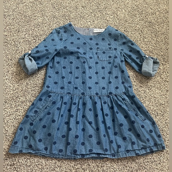 Mini Boden Polka Dot Dress - Picture 1 of 3